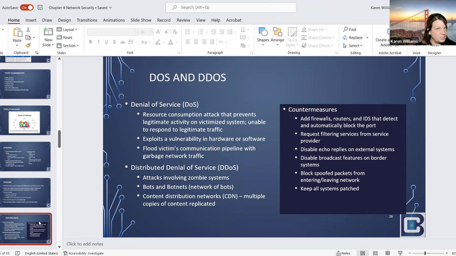 Cyber for Beginners: 4 Network Security Video